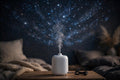 KAVRYNEX Starlight Projection Humidifier with mist and starry projection