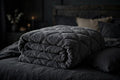 KAVRYNEX Weighted Blanket folded on a bed